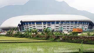 Kondisi Jalan Akses Menuju Stadion Bandung Lautan Api (Dekat TOL)