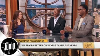 Are the Warriors better or worse than last year? | The Jump | ESPN
