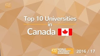 Top 10 Universities in Canada 2016/17