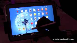 La Samsung Galaxy Note 10.1 dévoile tous ses secrets en vidéo