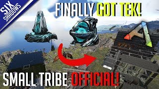 FINALLY GOT TEK!  | Small Tribe PvP Official | Ark: Survival Evolved