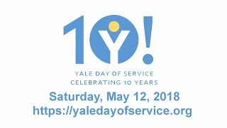 Get Ready for the Yale Day of Service 2018!