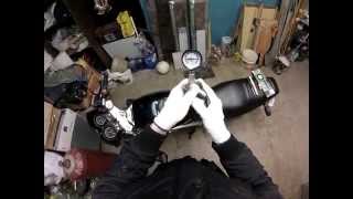 Измерение компрессии в мотоцикле. Honda BROS