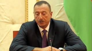Владимир Путин и Ильхам Алиев 13.08.2013, Баку
