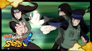 Hyuga Clan! Neji X Hinata Duo Gameplay - Naruto Ultimate Ninja Storm 4 Mod