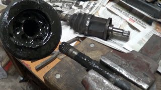 Замена внешнего ШРУСа (Replace CV Boots)
