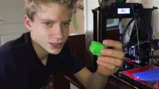RepRap 3D Printer build & first print - Time Lapse