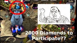 LEGACY OF DISCORD: FURIOUS WINGS - Are you up for a $20 entrance fee for the RECHARGE EVENT?