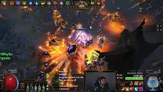 Path of Exile SSF | Crit Fireball Mines T16 Map & Build Update
