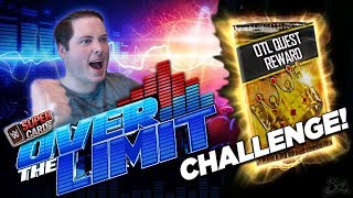 Over The Limit HYPE CHALLENGE!! Crazy New QUEST PACK! | WWE SuperCard