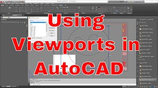Using Viewports in AutoCAD to Control Scale