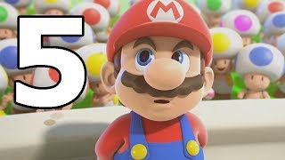 Mario + Rabbids Kingdom Battle Walkthrough Part 5 - No Commentary Playthrough (NS)
