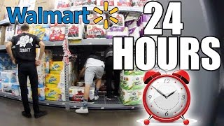 24 HOUR CHALLENGE IN WALMART (ALL NIGHTER IN WALMART)