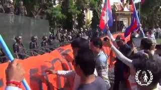 Violence Begins near "Freedom" Park, July 15, 2014