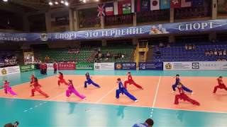 Показательное выступление по ушу на Кубке наций БВЛ