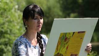 «Уроки рисования». Пейзаж акварельными карандашами (08.07.2016)