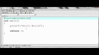 Working with Integrated Development Environments IDEs C Programming Tutorial 04