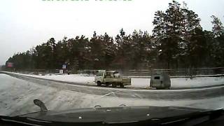 Чита. Дорога на кладбище .Купи видеорегистратор!