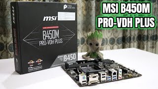 Msi B450 Pro VDH Plus Motherboard For Ryzen Cpus | Unboxing And Review (Hindi)