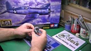 Tamiya 1/32 Vought F4U-1 Corsair Birdcage # 60324 Part 1 www.eModels.co.uk