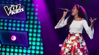 Natalia canta Ahora Tú - Audiciones a ciegas | La Voz Kids Colombia 2018
