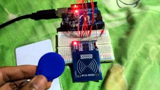 ใช้ RFID ควบคุมหลอด LED ด้วยบอร์ด Arduino