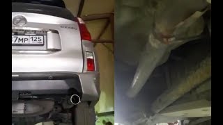 Подборка ЖЕСТЬ на СТО №25 ✅ Модный выхлоп из КАРДАНА на Lexus GX460!