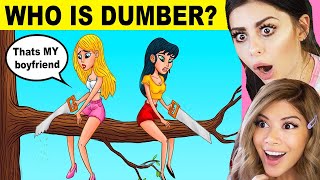 Messed up MYSTERY RIDDLES to Test Survival Skills
