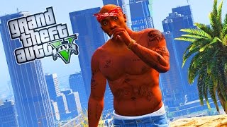Kingpin Tupac Shakur!  - GTA 5 Gang Mod - Day 133