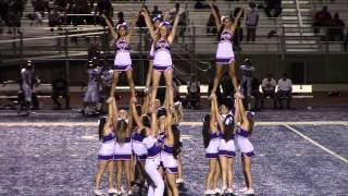 Clayton Valley Charter Cheer Half Time vs Folsom 8/29/15