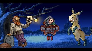СУРОВЫЕ БУДНИ ГРОБОВЩИКА! #1 - Прохождение Graveyard Keeper
