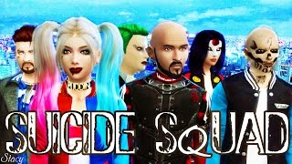 The Sims 4 Создание Персонажей / Отряд Самоубийц (Suicide Squad)