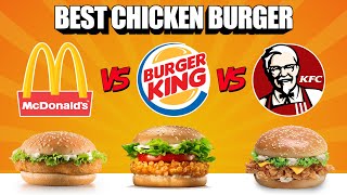 FAST FOOD FIGHT s03e01 | McDONALD'S vs BURGER KING vs KFC | BEST CHICKEN BURGER