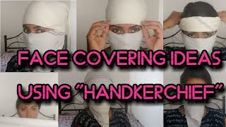 How fo to cover face using handkerchief|Nikki's tips and talks Malayalam