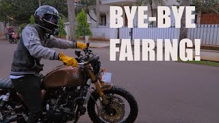 MotoVLog - Testride Yamaha R25 Modifikasi Scrambler