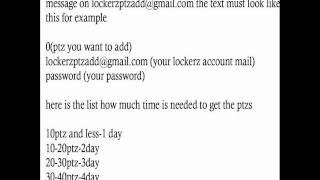 Lockerz point adder