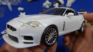 Игрушка Конструктор Робот Трансформер Спорткар Jaguar XKR 1:24 как собрать робота 2