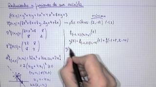 Ejemplo: clasificación de puntos críticos de campos escalare