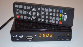 Хитовая новинка!  DVB-T2 Ресивер (тюнер) Т2 Satcom T310 - обзор и настройка