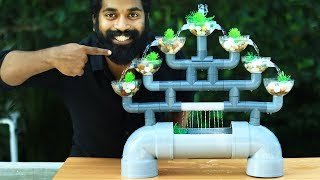 Pvc Aquarium Fountain Making | M4 Tech |