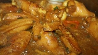 Curry Stew Chicken Wings.