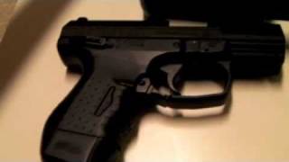 ガスガン　WALTHER CP99 Compact 12gCO2エアーガン　usa事情