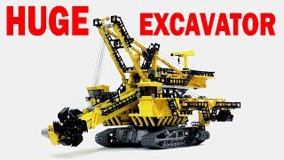 Lego Technic Bucket Wheel Excavator Outdoor Full HD