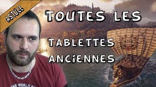 LOCALISATIONS DE TOUTES LES TABLETTES ANCIENNES ( ASSASSIN'S CREED ODYSSEY )