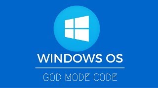 how to activate god mod to get all setting shortcuts in one place || by arpit senger