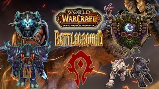 World of Warcraft Warlords of Draenor PVP Frost DK pvp , фрост дк пвп Идеальный Battleground