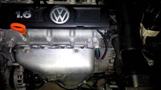 Вот так работает 1.6 CFNA VW Polo Sedan на доработаном пауке от 1.6 BLF FSI