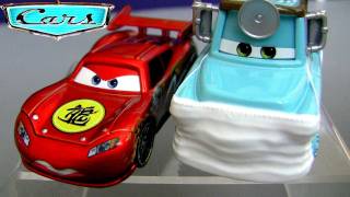 Metallic Dragon Lightning Mcqueen CARS with Doctor Mater