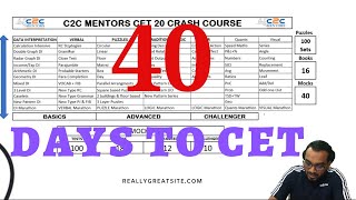 CET 40 DAYS STRATEGY | How to study and improve your score | Planning & Workshops |Target JBIMS |