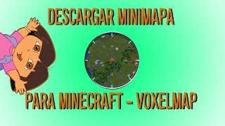 Descargar Minimapa para Minecraft 1.8.1 - VoxelMap / Rei's Minemap - Minecraft Mod Review